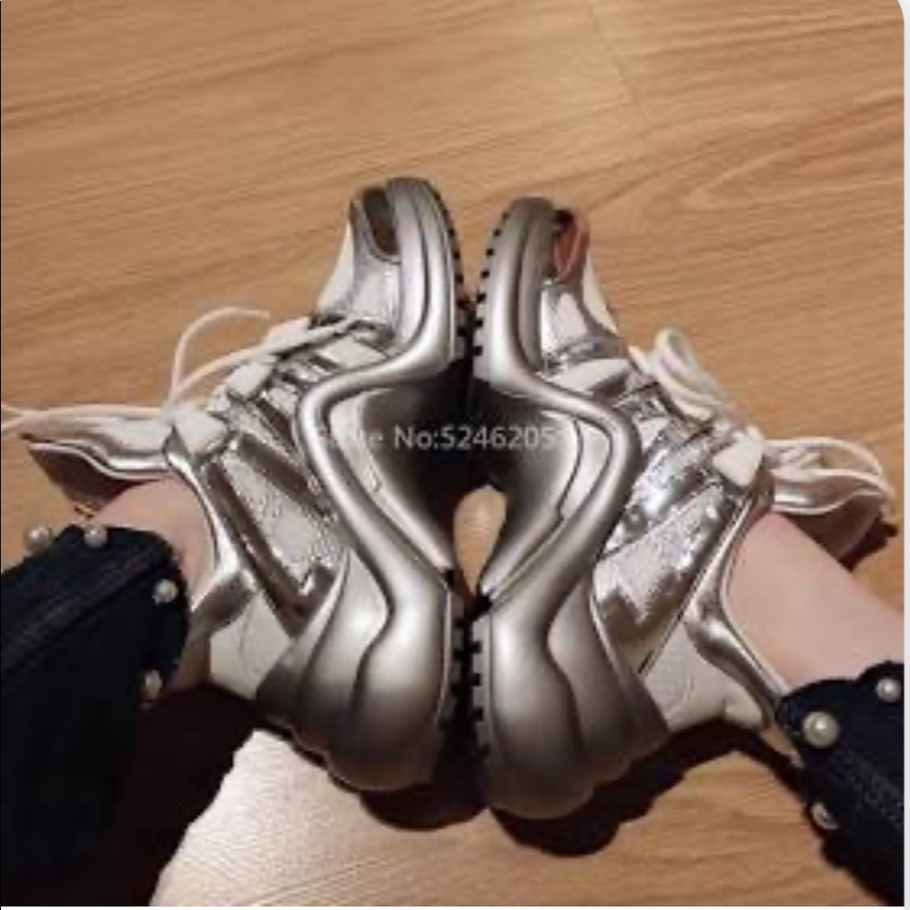 Louis V Tennis Shoes Worn Once
